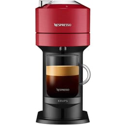 Cafeteras express de cápsula Compatible con Nespresso Krups Vertuo Next XN910510 L - Rojo