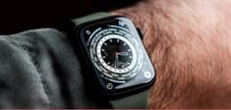 Apple Watch 7 encendido