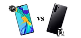 Huawei P30 vs Huawei P30 Pro
