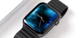 pantalla del apple watch en negro