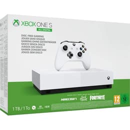 Xbox One S 1000GB - Blanco - Edición limitada All Digital + Minecraft + Sea of Thieves + Forza Horizon 3
