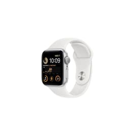 Apple Watch (Series SE) GPS 40 mm - Aluminio Plata - Correa deportiva Blanco
