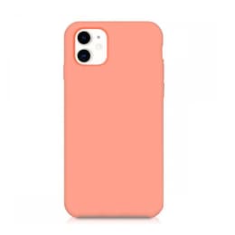 Funda iPhone 12 Mini - Silicona - Naranja albaricoque