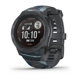 Relojes Cardio GPS Garmin Instinct Solar - Negro/Azul
