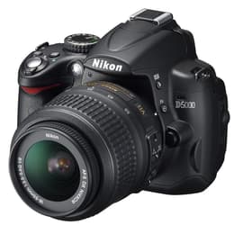 Cámara Reflex - Nikon D5000 - Negro + Objetivo Nikon AF-S DX VR 18 - 55 mm f / 3.5 - 5.6 G