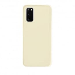 Funda Galaxy S20 - Silicona - Beige