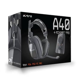 Cascos Gaming Micrófono Astro Gaming A40 + MixAmp Pro - Negro