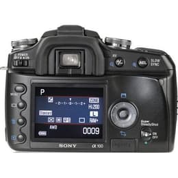 Réflex Sony Alpha DSLR-A100 Sólo la carcasa - Negro