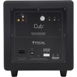 Altavoces Bluetooth Focal CUB 3 Jet Black - Negro