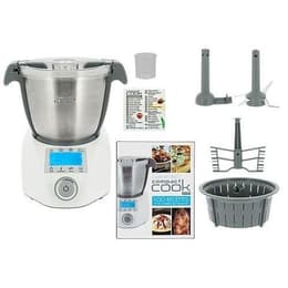 Procesador de alimentos multifunción Compact Cook Pro CF1901FP - Blanco/Gris