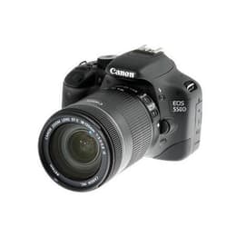 Cámara Réflex - Canon EOS 550D + Objetivo EFS 18-135 mm IS