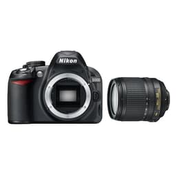Cámara Reflex - Nikon D3100 - Negro + Lente 18-105mm