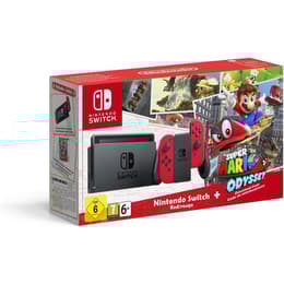 Switch 32GB - Rojo - Edición limitada Super Mario Odyssey + Super Mario Odyssey