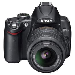 Nikon D5000 + lente AF-S DX VR 18-55 mm + lente Nikkor AF-S VR DX 55-200 mm f/4-5.6G ED con zoom