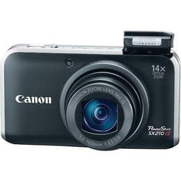 Cámara Compacta - Canon PowerShot SX210 IS - Negro