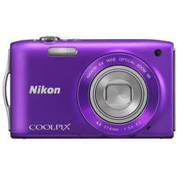 Compacta - Nikon Coolpix S3300 - Púrpura