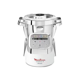 Procesador de alimentos multifunción Moulinex Companion XL HF807E10 - Blanco/Gris