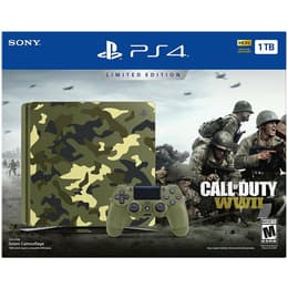 PlayStation 4 Slim 1000GB - Camouflage - Edición limitada Call of Duty: WWII + Call of Duty: WWII
