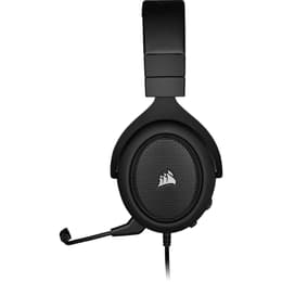 Cascos Reducción de ruido Gaming Micrófono Corsair HS60 Pro Surround - Negro