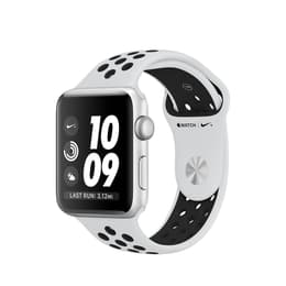 Maryanne Jones patio de recreo Subordinar Apple Watch (Series 3) GPS 42 mm - Aluminio Plata - Correa Nike Sport Plata  | Back Market