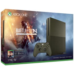 Xbox One S 1000GB - Verde - Edición limitada Military Green + Battlefield 1