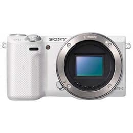 Cámara híbrida Sony Alpha Nex-5N - blanco + objetivo Sony 18-55 mm f/3.5-5.6 OSS