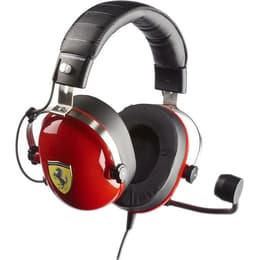 Cascos reducción de ruido gaming con cable micrófono Thrustmaster T.Racing Scuderia Ferrari Edition - Negro/Rojo