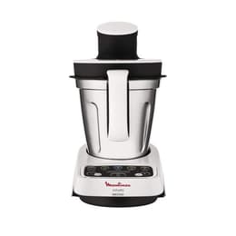 Procesador de alimentos multifunción Moulinex Compact Chef HF405110 - Blanco/Negro