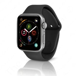 Apple Watch (Series 4) GPS 40 mm - Aluminio Plata - Deportiva Negro
