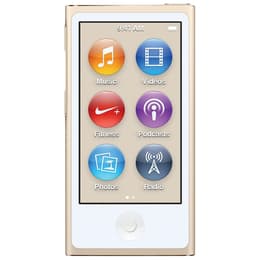 Reproductor de MP3 Y MP4 16GB Ipod Nano 7 - Oro