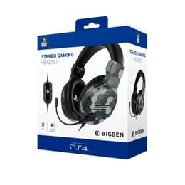 Cascos reducción de ruido gaming con cable micrófono Bigben PS4 Official Headset V3 -