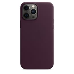 Funda Apple iPhone 13 Pro Max - Magsafe - Piel Rojo granate