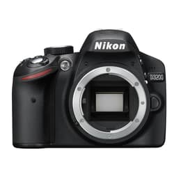 Réflex - Nikon D3200 Negro + Objetivo Nikon AF-S 55-200mm f/4-5.6G ED VR DX