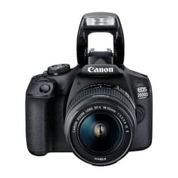 Réflex Canon EOS 2000D - Negro + Objetivo Canon Zoom Lens EF-S 18-55mm f/3.5-5.6 IS II