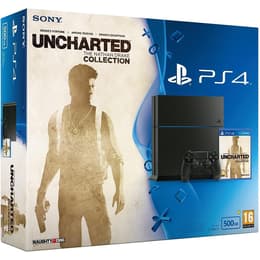 PlayStation 4 500GB - Negro + Uncharted: The Nathan Drake Collection