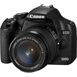 Réflex cámara Canon EOS 500D - Negro + Objetivo Canon EF-S 18-55mm f/3.5-5.6 IS