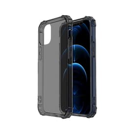 Funda iPhone 12 mini - Silicona - Negro/Transparente