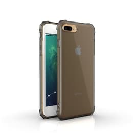 Funda iPhone 7 Plus/8 Plus - Silicona - Negro/Transparente