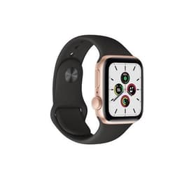 Apple Watch (Series SE) GPS 44 mm - Aluminio Oro - Correa deportiva Negro