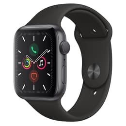 Apple Watch (Series 5) GPS + Cellular 40 mm - Aluminio Gris espacial - Correa deportiva Negro