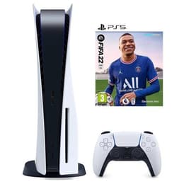 PlayStation 5 825GB - Blanco Standard + FIFA 22