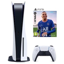 PlayStation 5 825GB - Blanco + FIFA 22