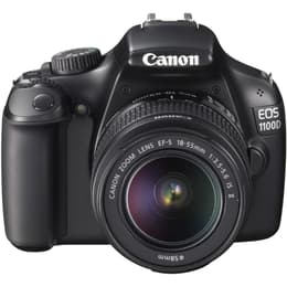 Réflex Canon EOS 1100D - Negro + Objetivo Canon EF-S 18-55mm f/3.5-5.6 IS