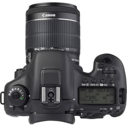 Réflex - Canon EOS 7D Negro + Objetivo Canon EF-S 18-55mm 3.5-5.6 IS