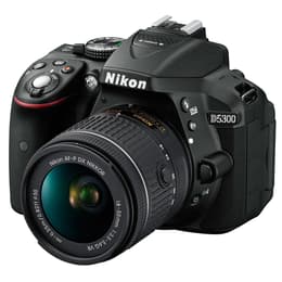 Réflex Nikon D5300 - Negro + Objetivo Nikon AF-P DX Nikkor 18-55mm f/3.5-5.6G VR