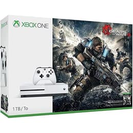 Xbox One S 1000GB - Blanco + Gears of War 4