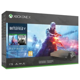 Xbox One X 1000GB - Oro - Edición limitada Gold Rush Special + Battlefield V + Battlefield 1943