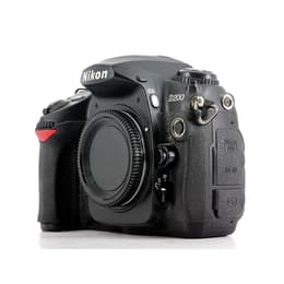 Réflex - Nikon D200 - Negro - Sin objetivo