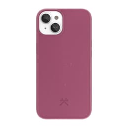 Funda iPhone 14 Plus - Material natural - Rojo