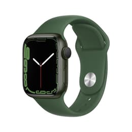 Apple Watch (Series 7) GPS 41 mm - Aluminio Verde - Correa deportiva Verde